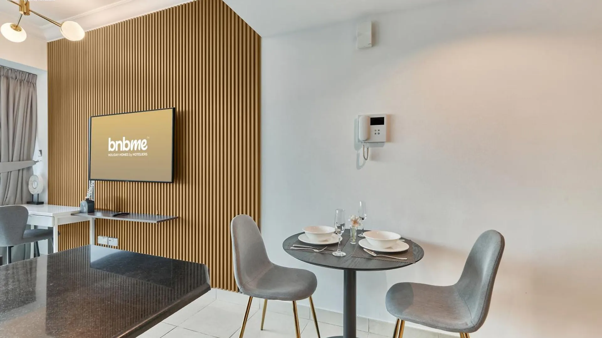 Lägenhet Bnbmehomes - 8 Boulevard Walk Dubai Förenade Arabemiraten